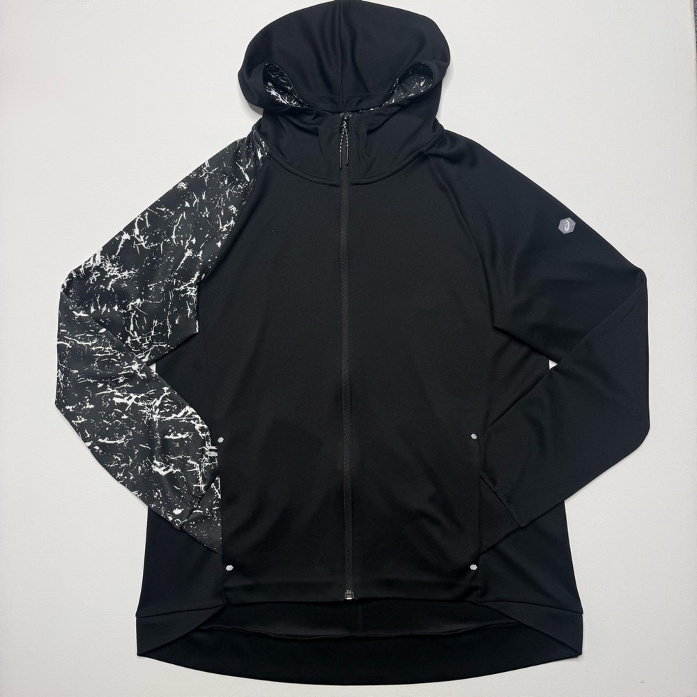 Asics Zip Up Lightweight Running Athletic Gym Training Jacket